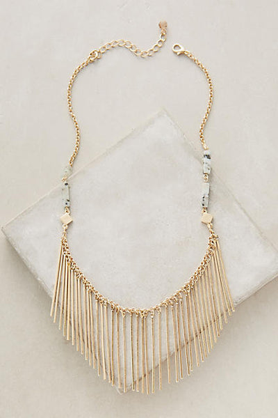 Matchstick Bib Necklace